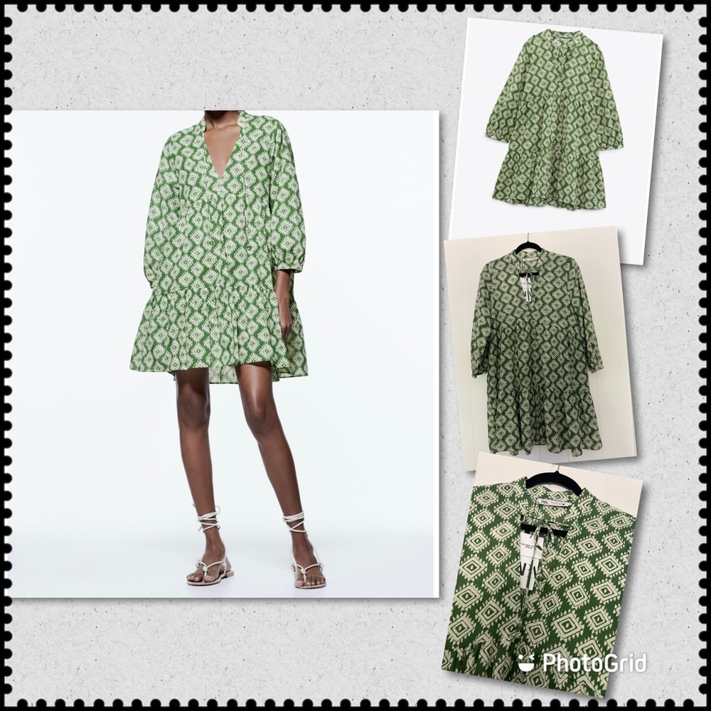 Zara Flowey dress